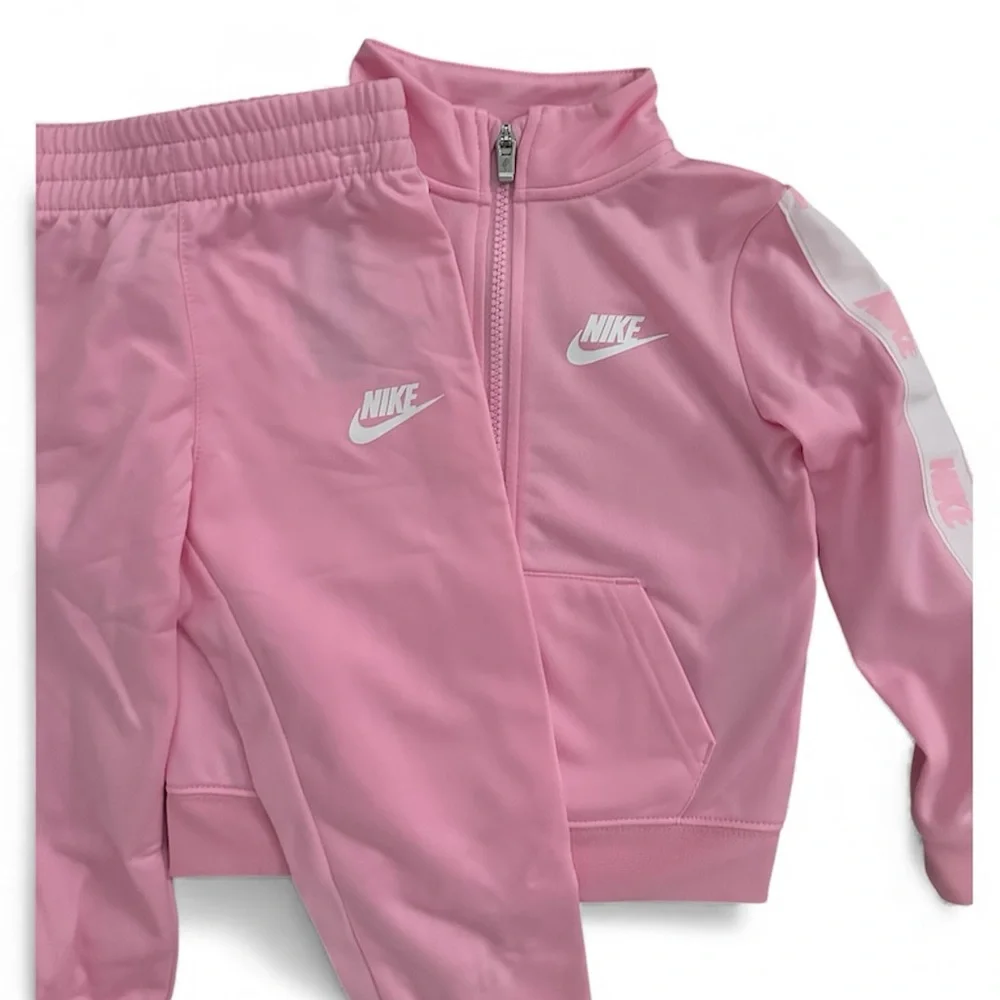 Nike Pink Full Zip Jacket And Pants Set Girls Size 2T NWT - Picture 5 of 5